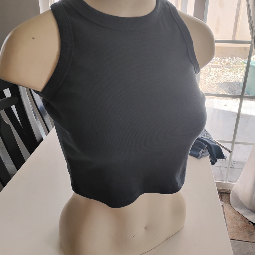 Classic Black Crop Top